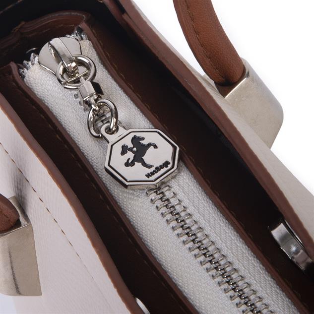 Nas Bag Kadın Mini El ve Çapraz Çanta Krem Taba
