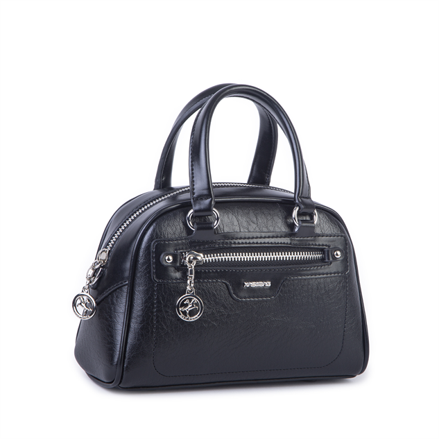 Nas Bag Kadın Mini El ve Çapraz Çanta Siyah Victoria