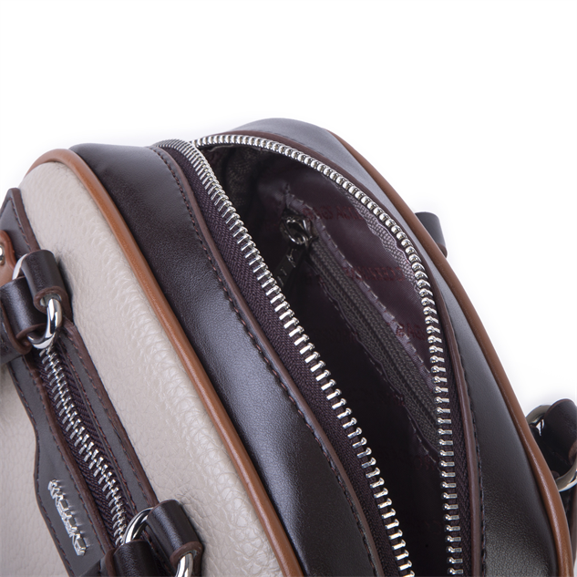 Nas Bag Kadın Mini El ve Çapraz Çanta Kum Kahve Taba Lopez