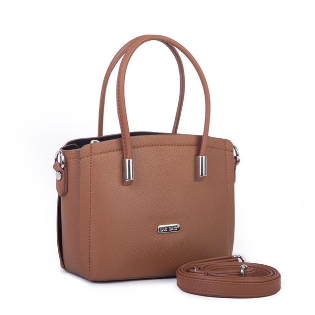Nas Bag Kadın Mini El ve Çapraz Çanta Taba