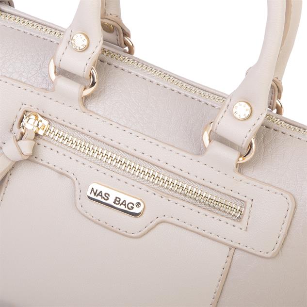 Nas Bag Kadın Mini El ve Postacı Çantası Kum Victoria