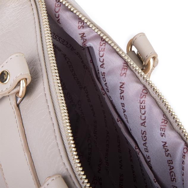 Nas Bag Kadın Mini El ve Postacı Çantası Kum Victoria