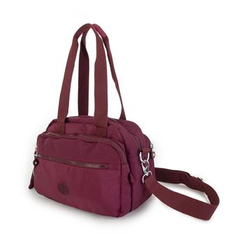 Nas Bag Kadın Omuz Çantası Bordo