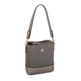 Nas Bag Kadın Mini Omuz ve Çapraz Çantası  Gri Cosmos(eni ;19 cm ,boy;19 cm)