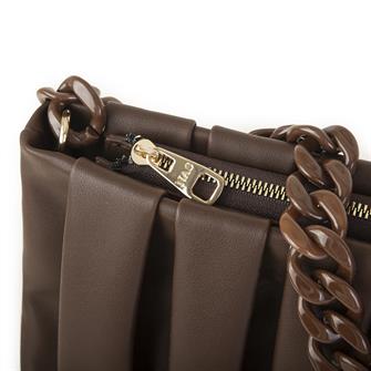 Nas Bag Kadın Omuz Çantası Kahve Dona