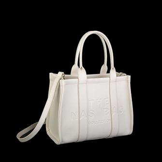 Nas Bag Tote Bag Büyük Boy  Kadın Omuz Çantası Krem  Rolax