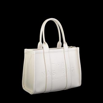 Nas Bag Tote Bag Büyük Boy  Kadın Omuz Çantası Krem  Rolax