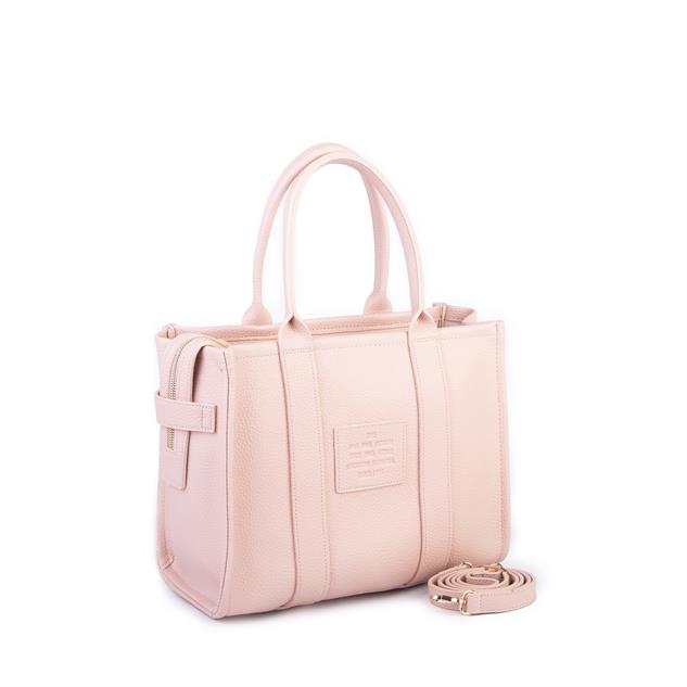 Nas Bag Tote Bag Büyük Boy  Kadın Omuz Çantası Pudra  Rolax