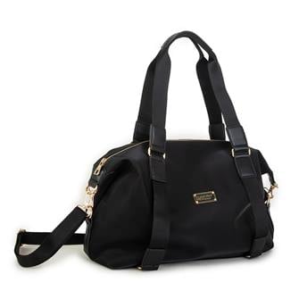 Nas Bag Extra Büyük Boy Omuz Çantası Siyah Buzzy (eni 44 cm , boyu 32 cm )