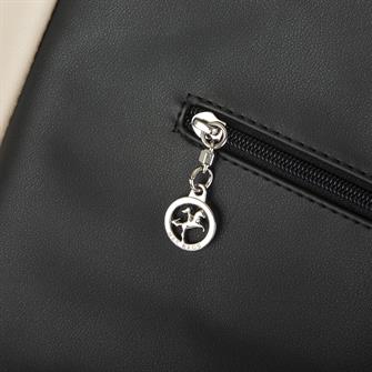 Nas Bag Kadın Omuz Çantası Siyah Kum Taba Dona