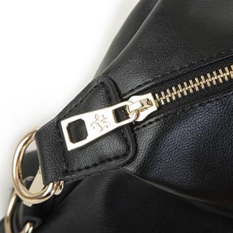 Nas Bag Extra Büyük Boy Omuz Çantası Siyah Nero (eni 44 cm , boyu 32 cm )