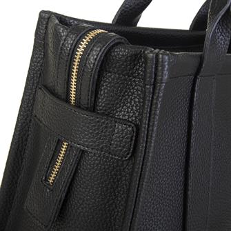 Nas Bag Tote Bag Büyük Boy Kadın Omuz Çantası Siyah Rolax (34x26 cm)