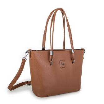 Nas Bag Kadın Omuz Çantası Taba Belinda