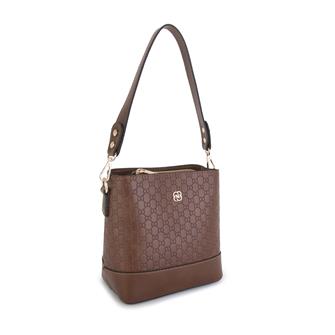 Nas Bag Kadın Mini Omuz ve Çapraz Çantası Taba Prd(en;19 cm ,boy;19 cm)