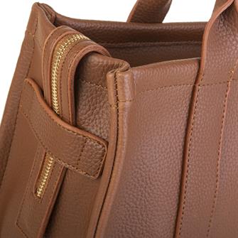 Nas Bag Tote Bag Büyük Boy  Kadın Omuz Çantası Taba  Rolax