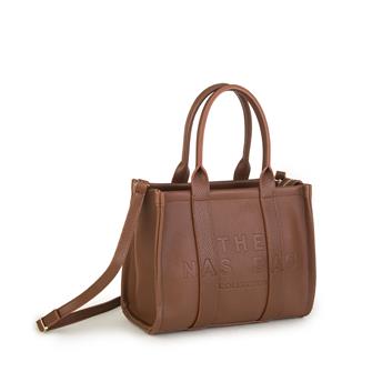 Nas Bag Tote Bag Büyük Boy  Kadın Omuz Çantası Taba  Rolax