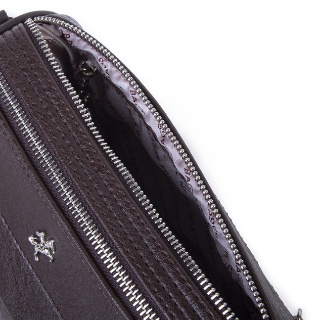 Nas Bag Kadın Omuz ve Çapraz Çantası Ayarlanabilir  Askılı Kahve Victoria