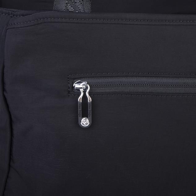 Nas Bag Kadın Omuz ve Çapraz Hafif Su İtici Kumaş Siyah