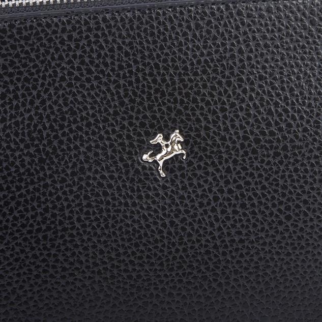 Nas Bag Kadın Omuz ve Çapraz Zincirli ve Uzun Çift Askılı (20x15 cm) Siyah Lopez