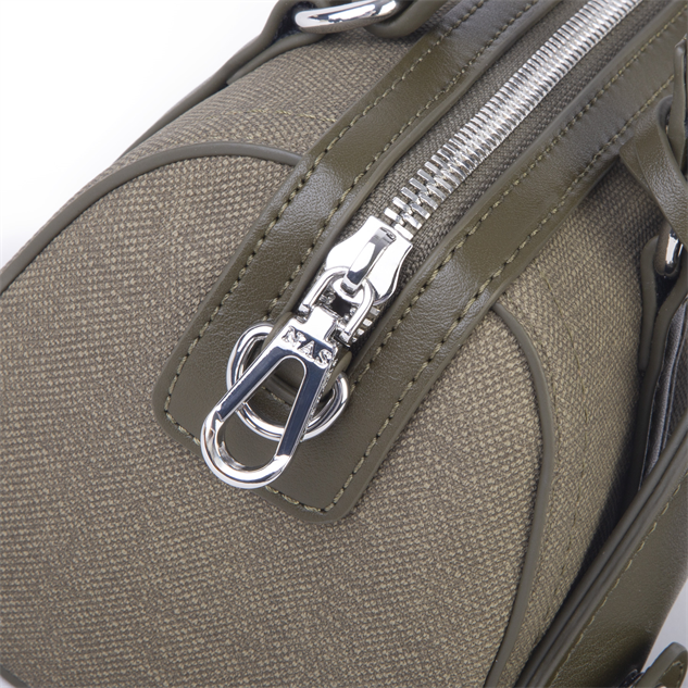 Nas Bag Kadın Premium Mini 2li set El Omuz ve Çapraz Çanta ile Cüzdan Seti Yeşil