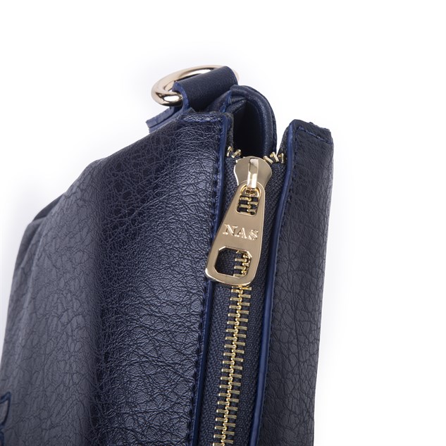 Nas Bag Kadın Sade Günlük Postacı Çantası ( 25x16 cm) Lacivert Victoria