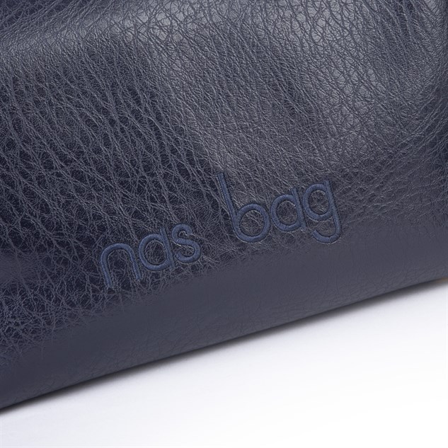 Nas Bag Kadın Sade Günlük Postacı Çantası ( 25x16 cm) Lacivert Victoria