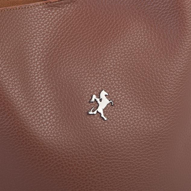 Nas Bag Kadın Salaş Makyaj Çantalı Spor Geniş Askılı Premium Çanta Taba  Rolax