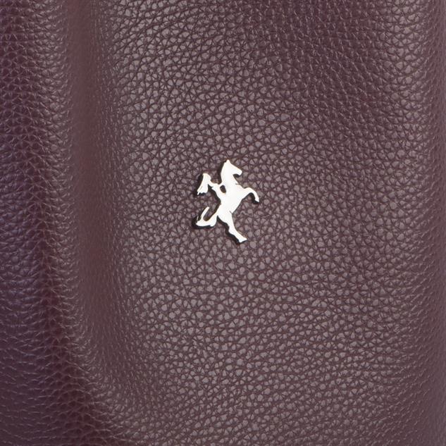 Nas Bag Kadın Salaş Makyaj Çantalı Spor Geniş Askılı Premium Çanta Bordo Rolax