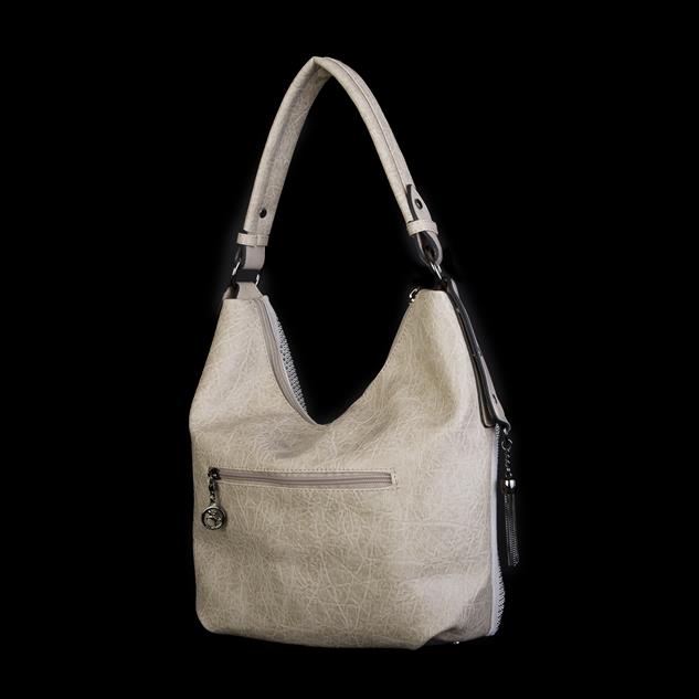 Nas Bag Kadın Şık Taşlı Omuz Çantası Kum Taşlı