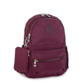 Nas Bag Küçük Kadın Sırt Çantası Bordo
