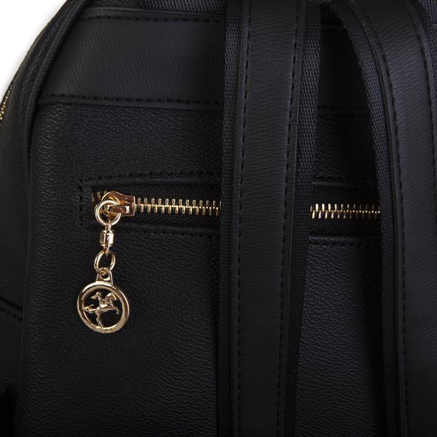 Nas Bag Kadın Sırt Çantası Geniş Hacimli Siyah Mercan