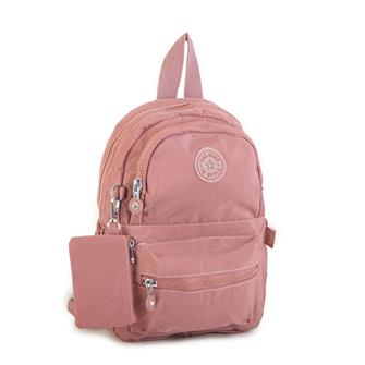 Nas Bag Küçük Kadın Sırt Çantası Gül Kurusu