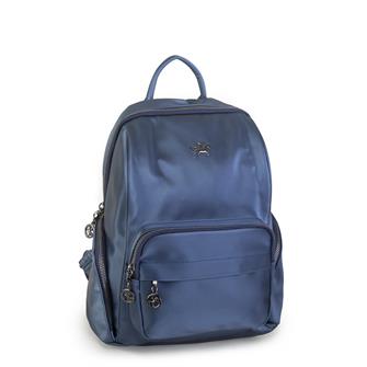 Nas Bag Kadın Sırt Çantası Lacivert Saten