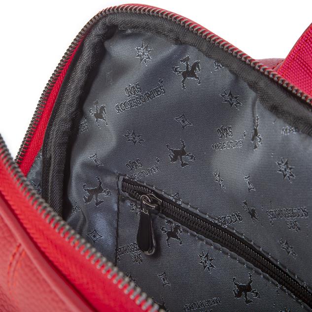 Nas Bag Kadın Sırt Çantası Orjinal Kırmızı  Natural  (Eni :28 cm, Boyu :40cm)