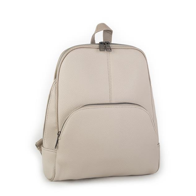 Nas Bag Kadın Sırt Çantası Orjinal Kum Natural  (Eni :28 cm, Boyu :40cm)