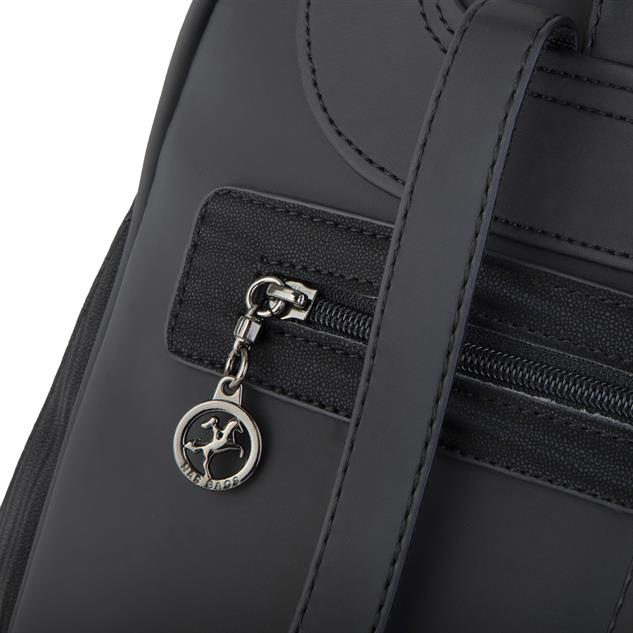 Nas Bag Kadın Sırt Çantası Orjinal Siyah Cosmos  (Eni :28 cm, Boyu :40cm)