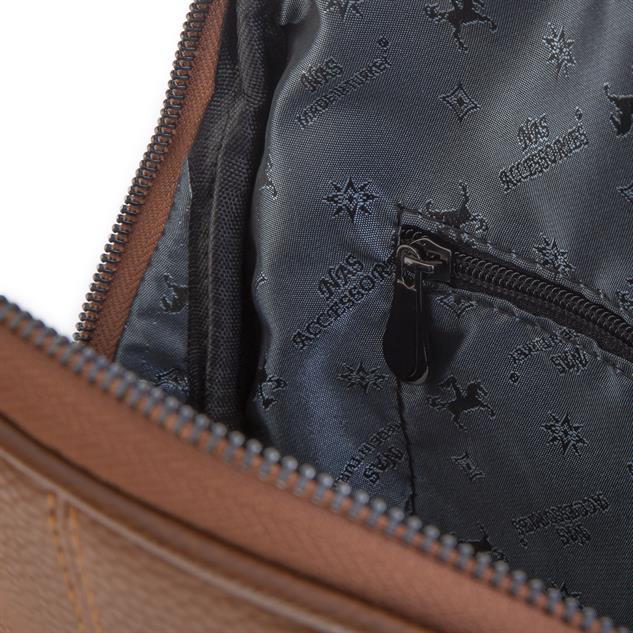 Nas Bag Kadın Sırt Çantası Orjinal Taba  Natural  (Eni :28 cm, Boyu :40cm)