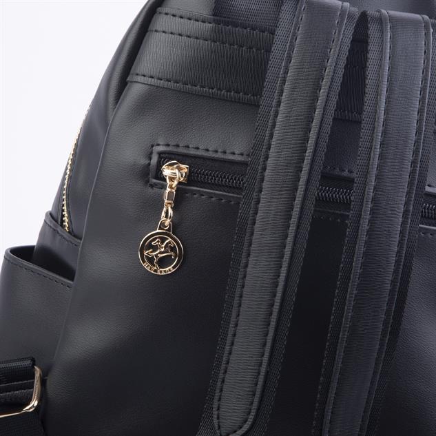 Nas Bag Kadın Sırt Çantası Siyah Dona (en:28 ; boy:30cm)