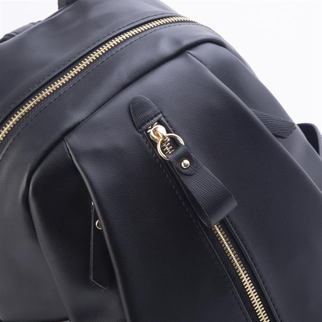 Nas Bag Kadın Sırt Çantası Siyah Dona (en:28 ; boy:30cm)