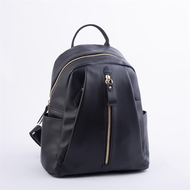 Nas Bag Kadın Sırt Çantası Siyah Dona (en:28 ; boy:30cm)