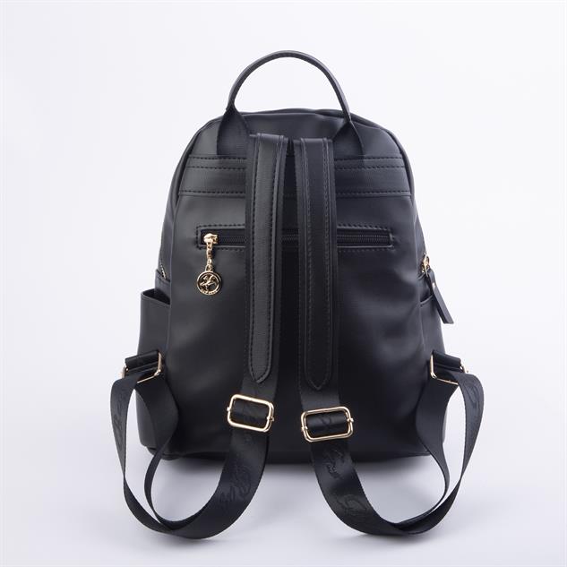 Nas Bag Kadın Sırt Çantası Siyah Dona (en:28 ; boy:30cm)