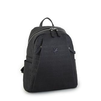 Nas Bag Kadın Sırt Çantası Siyah Gofraj
