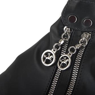 Nas Bag Kadın Sırt Çantası Siyah Saten