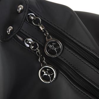 Nas Bag Kadın Sırt Çantası Siyah Saten