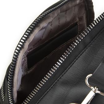 Nas Bag Kadın Sırt Çantası Siyah Yıkamalı 