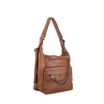 Nas Bag Kadın Sırt Çantası Taba Dona