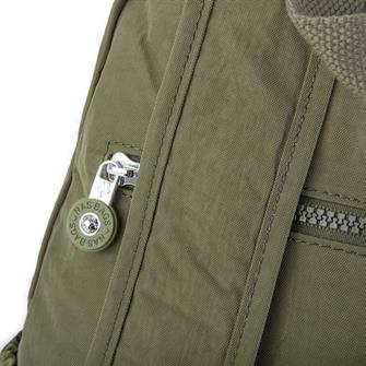 Nas Bag Kadın Sırt Çantası Zararlı Kimyasal İçermez Waterproof Koyu Yeşil