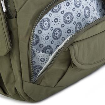 Nas Bag Kadın Sırt Çantası Zararlı Kimyasal İçermez Waterproof Koyu Yeşil