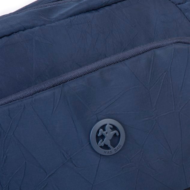 Nas Bag Kadın Spor Çok Gözlü Su Geçirmez Hafif Mini Çanta Vizon ( 22x16 cm ) Lacivert