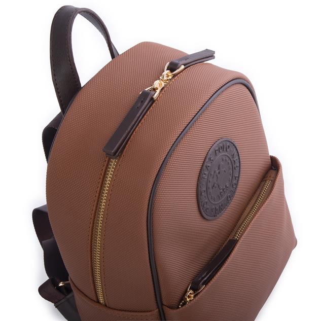 Nas Bag Kadın Spor Sırt Çantası Taba Kahve Lacst
